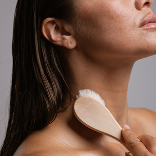 Brosse Face Glow’-Outils Corps-Roll On Jade