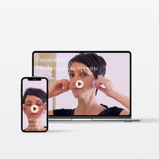 E-learning : Mushrooms & spoons pour sculpter le visage-Roll On Jade