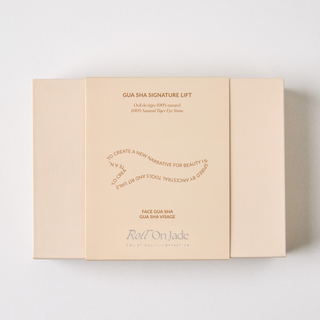 Gua Sha Signature Lift-Outils Visage-Roll On Jade