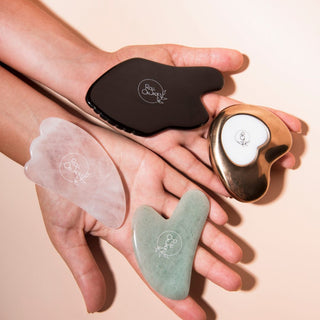 Gua Sha Ultimate Lift-Outils Visage-Roll On Jade