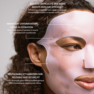 HydraLiss Masque Silicone Visage-Outils Corps-Roll On Jade