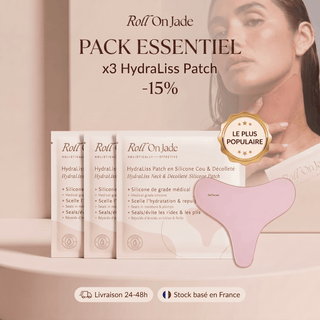 HydraLiss Patch Silicone Décolleté-Outils Corps-Roll On Jade