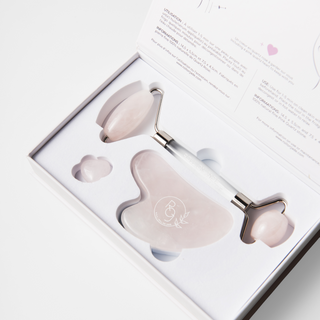 Le Love Set-Outils Visage-Roll On Jade