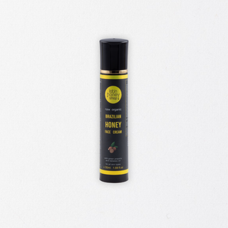 Raw Organic Brazilian Honey Face Cream with Green Propolis & Babassu Oil 50ml-Roll On Jade