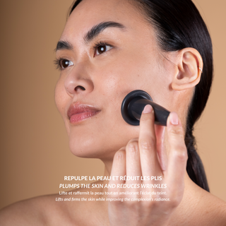 Ventouses Éclat du teint-Outils Visage-Roll On Jade